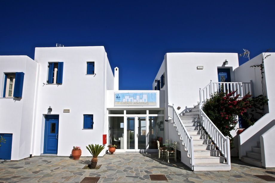 Coralli Apartments for up to 4-6 guests at extremely reasonable prices Only 80m from Livadakia Beach in Serifos Aegean island 